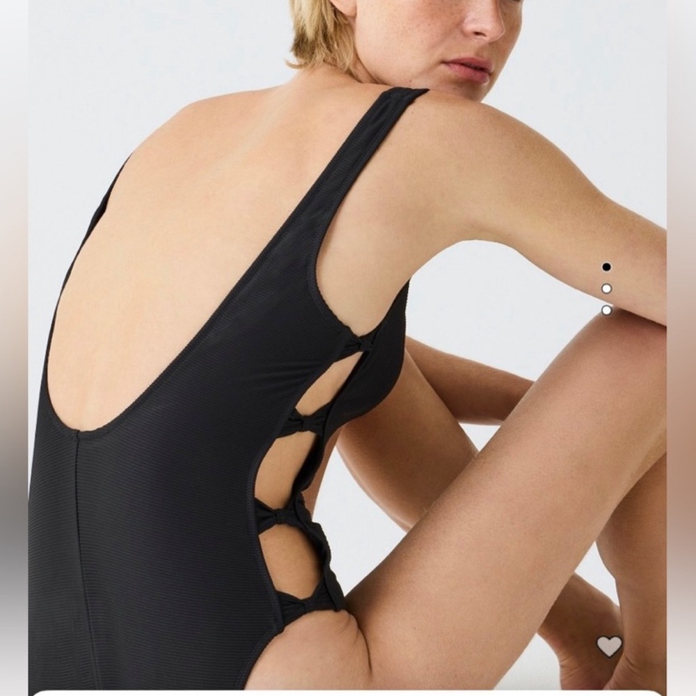 J. Crew Black One Piece Swimsuit black 10